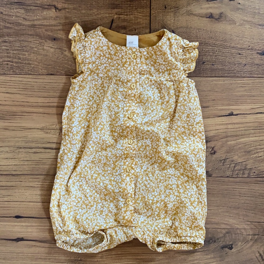 Hello Flower Romper